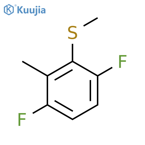 (3,6-Difluoro-2-methylphenyl)(methyl)sulfane structure
