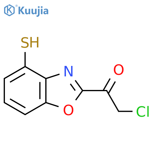 2-(2-Chloroacetyl)-4-mercaptobenzo[d]oxazole structure