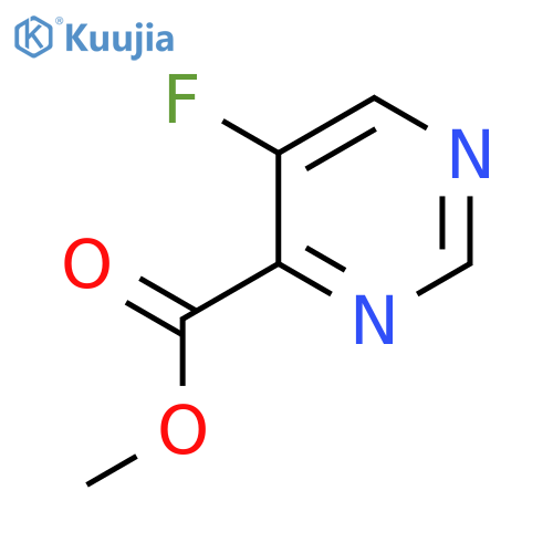 Methyl 5-fluoropyrimidine-4-carboxylate structure