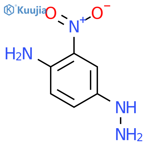 4-Amino-3-nitrophenylhydrazine structure