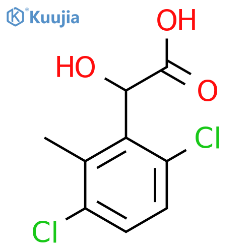 3,6-Dichloro-2-methylmandelic acid structure