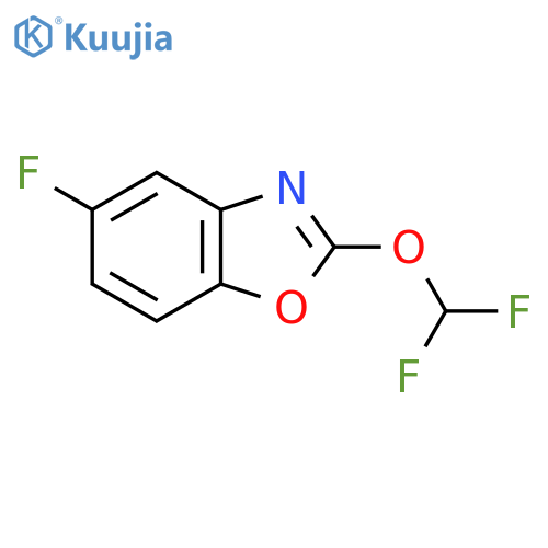 2-(Difluoromethoxy)-5-fluorobenzo[d]oxazole structure
