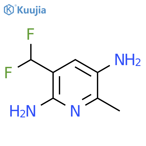 2,5-Diamino-3-(difluoromethyl)-6-methylpyridine structure