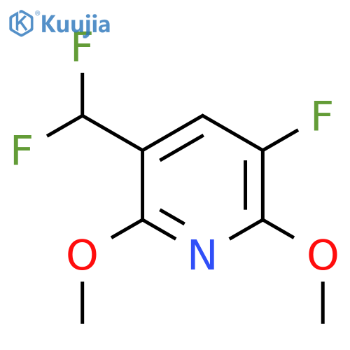 3-(Difluoromethyl)-2,6-dimethoxy-5-fluoropyridine structure