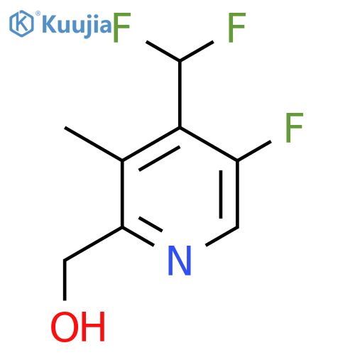 4-(Difluoromethyl)-5-fluoro-3-methylpyridine-2-methanol structure
