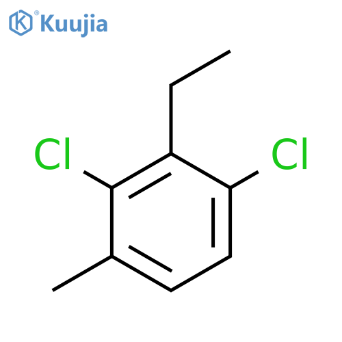 2,4-Dichloro-3-ethyltoluene structure