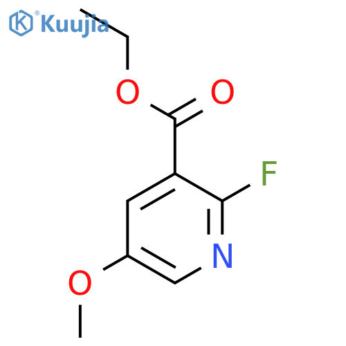 Ethyl 2-fluoro-5-methoxynicotinate structure