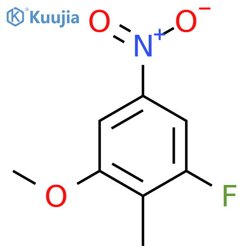 3-Fluoro-2-methyl-5-nitroanisole structure
