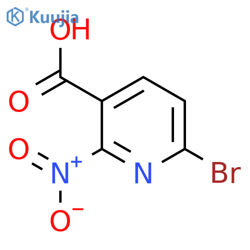 6-Bromo-2-nitronicotinic acid structure