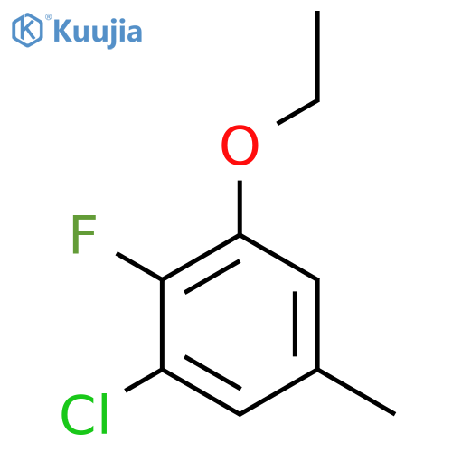 3-Chloro-5-ethoxy-4-fluorotoluene structure