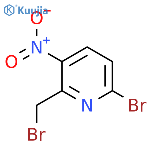 6-Bromo-2-bromomethyl-3-nitropyridine structure