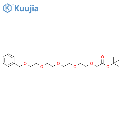 BnO-PEG4-Boc structure
