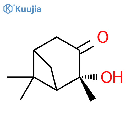 (2R)-2-hydroxy-2,6,6-trimethylbicyclo3.1.1heptan-3-one structure