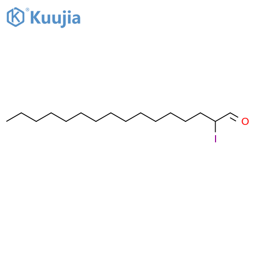 2-Iodohexadecanal; (S)-form structure