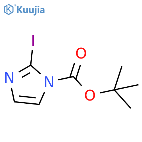 Tert-butyl 2-iodo-1H-imidazole-1-carboxylate structure