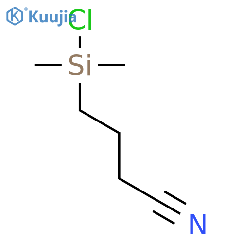 (3-Cyanopropyl)dimethylchlorosilane structure