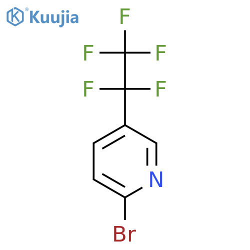 2-Bromo-5-(perfluoroethyl)pyridine structure
