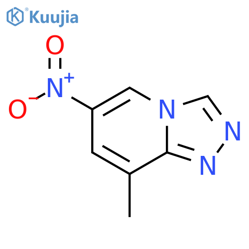 8-Methyl-6-nitro-[1,2,4]triazolo[4,3-A]pyridine structure