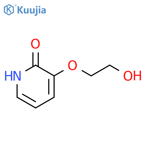 3-(2-Hydroxyethoxy)pyridin-2-ol structure