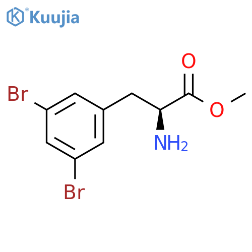 METHYL 2-AMINO-3-(3,5-DIBROMOPHENYL)PROPANOATE structure