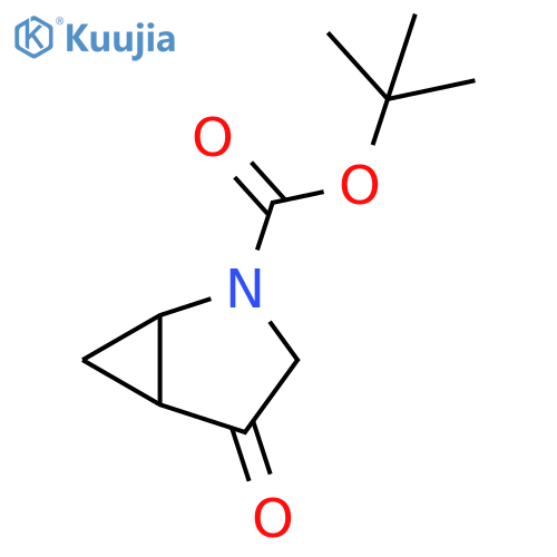 2-Azabicyclo[3.1.0]hexane-2-carboxylic acid, 4-oxo-, 1,1-dimethylethyl ester structure