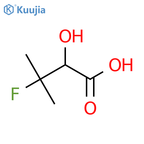 3-Fluoro-2-hydroxy-3-methylbutanoic acid structure