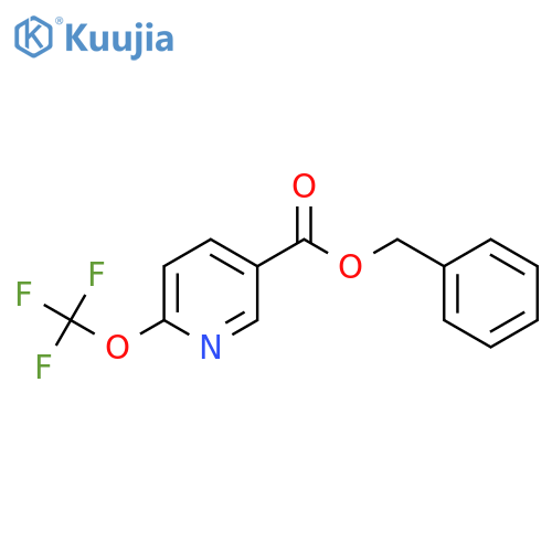 benzyl 6-(trifluoroMethoxy)nicotinate structure