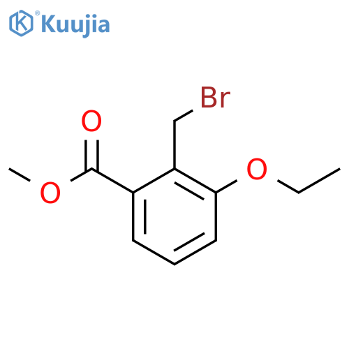 Methyl 2-(bromomethyl)-3-ethoxybenzoate structure