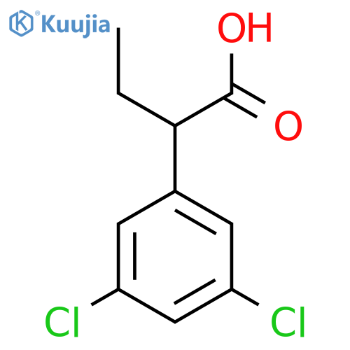 2-(3,5-Dichlorophenyl)butanoicacid structure