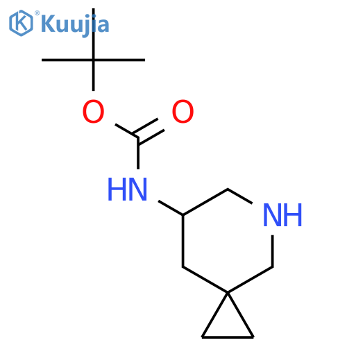 tert-butyl N-{5-azaspiro[2.5]octan-7-yl}carbamate structure