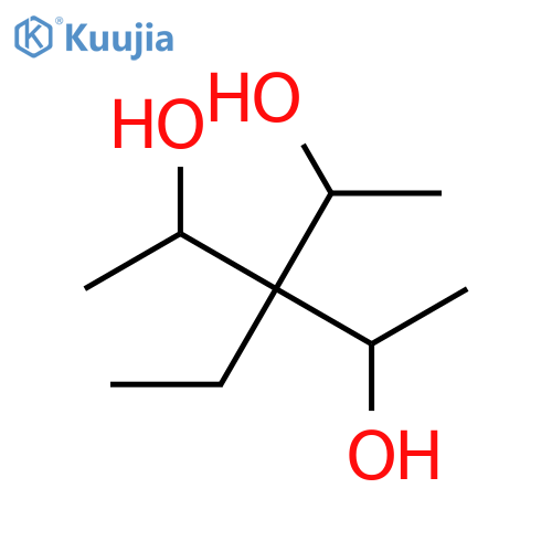 3-Ethyl-3-(hydroxymethyl)-2,4-pentanediol structure