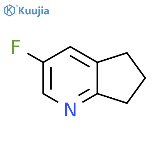 3-Fluoro-6,7-dihydro-5H-cyclopenta[b]pyridine structure