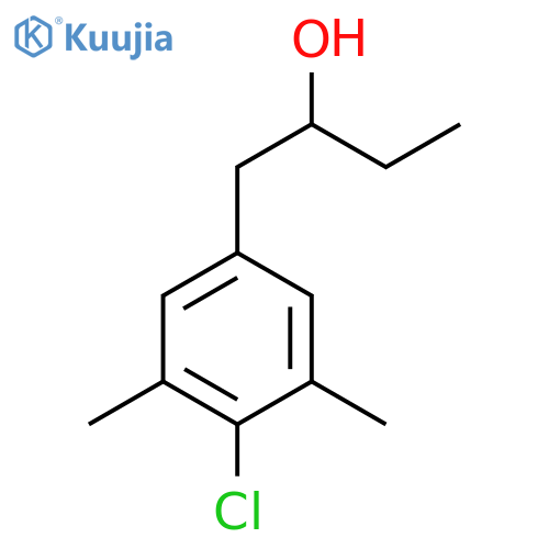 1-(4-Chloro-3,5-dimethylphenyl)-2-butanol structure