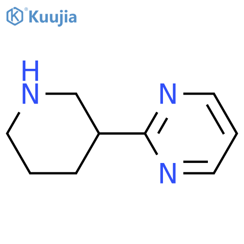 2-(Piperidin-3-yl)pyrimidine structure