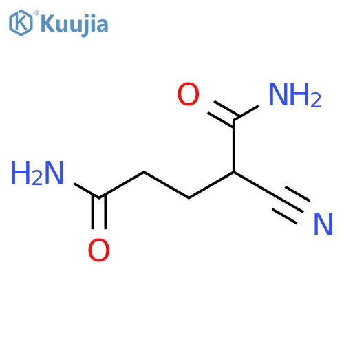 Pentanediamide,2-cyano- structure