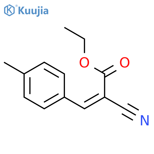 Ethyl 2-Cyano-3-(4-methylphenyl)acrylate structure