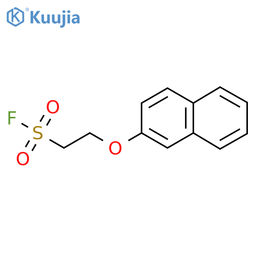2-Naphthalen-2-yloxyethanesulfonyl fluoride structure
