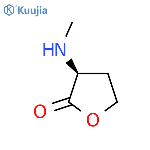 (3S)-3-(methylamino)oxolan-2-one structure