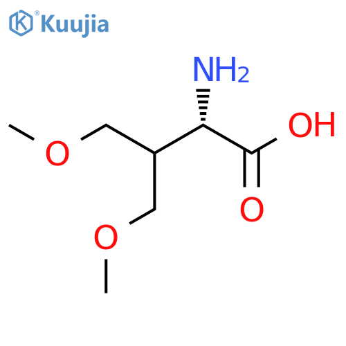 (2S)-2-amino-4-methoxy-3-(methoxymethyl)butanoic acid structure