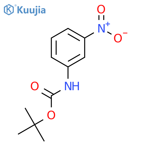 tert-butyl N-(3-nitrophenyl)carbamate structure