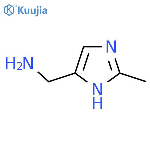 (2-Methyl-1H-imidazol-4-yl)methanamine structure