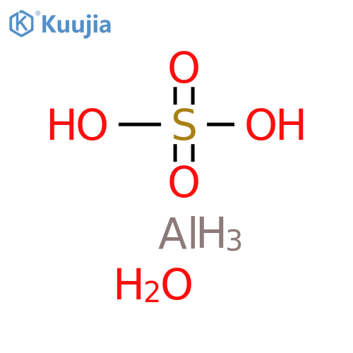Sulfuric acid, aluminum salt (3:2), octahydrate structure