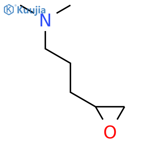 Dimethyl[3-(oxiran-2-yl)propyl]amine structure