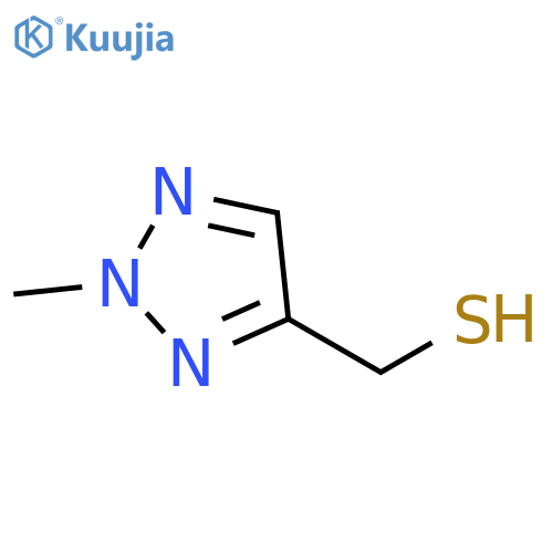 2H-1,2,3-Triazole-4-methanethiol, 2-methyl- structure