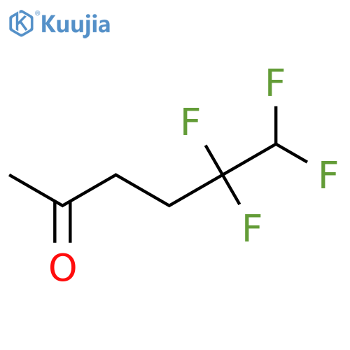 5,5,6,6-Tetrafluorohexan-2-one structure