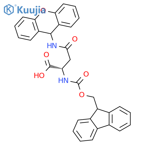 Fmoc-asn(xan)-oh structure