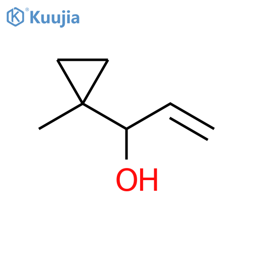 Cyclopropanemethanol, α-ethenyl-1-methyl- structure