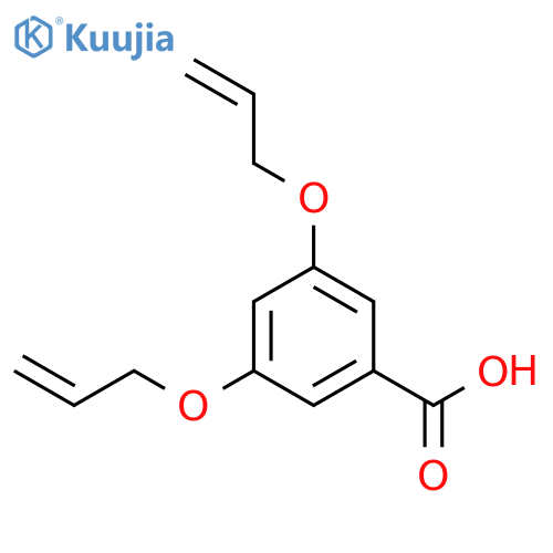 Benzoic acid, 3,5-bis(2-propenyloxy)- structure