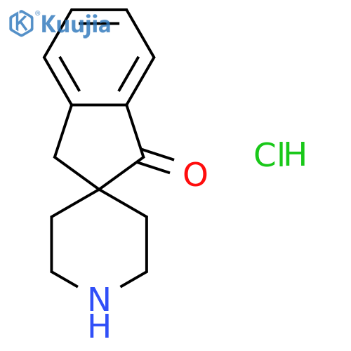 spiro[indane-2,4'-piperidine]-1-one hydrochloride structure