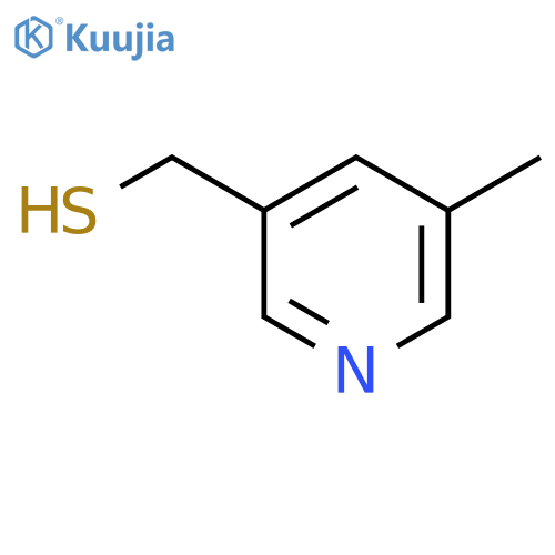 (5-Methylpyridin-3-yl)methanethiol structure